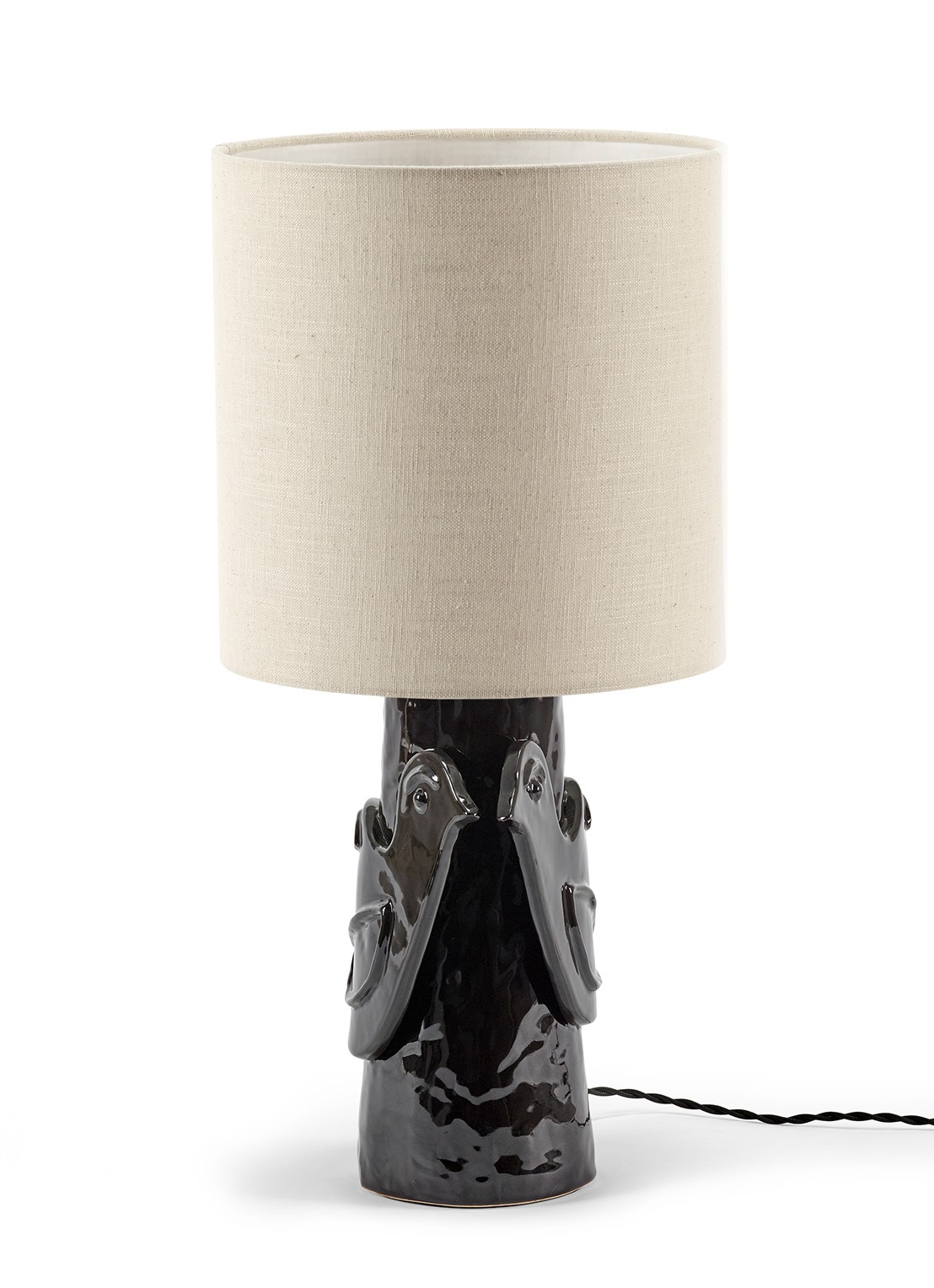 Serax Paloma tafellamp Ø 25 cm - detail 3 zwart
