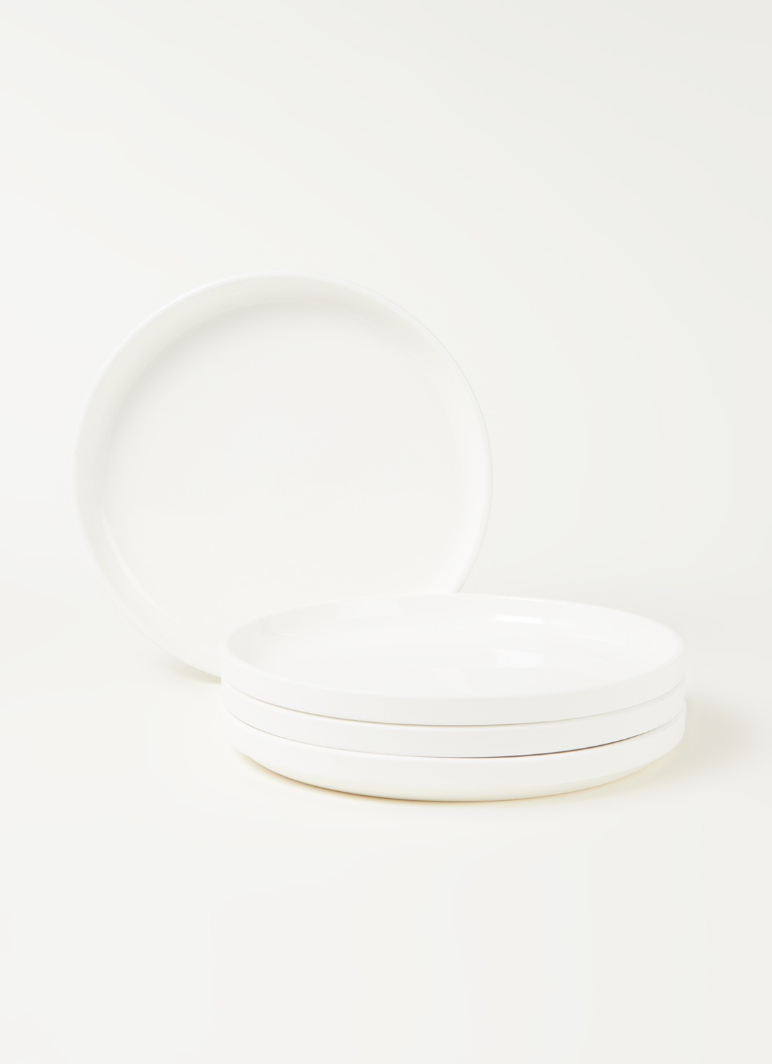 Serax Passe-partout dinerbord 26 cm set van 4 - voorkant 3 wit
