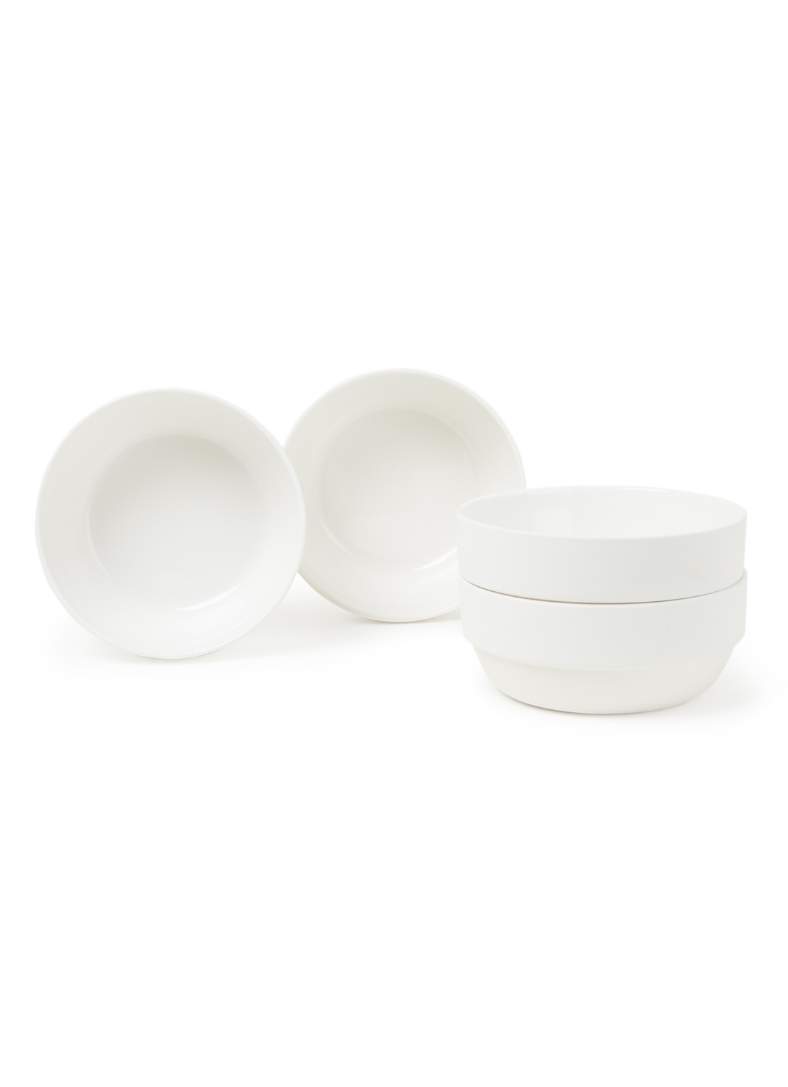 Serax Passe-partout kom 14 cm set van 4 - voorkant wit