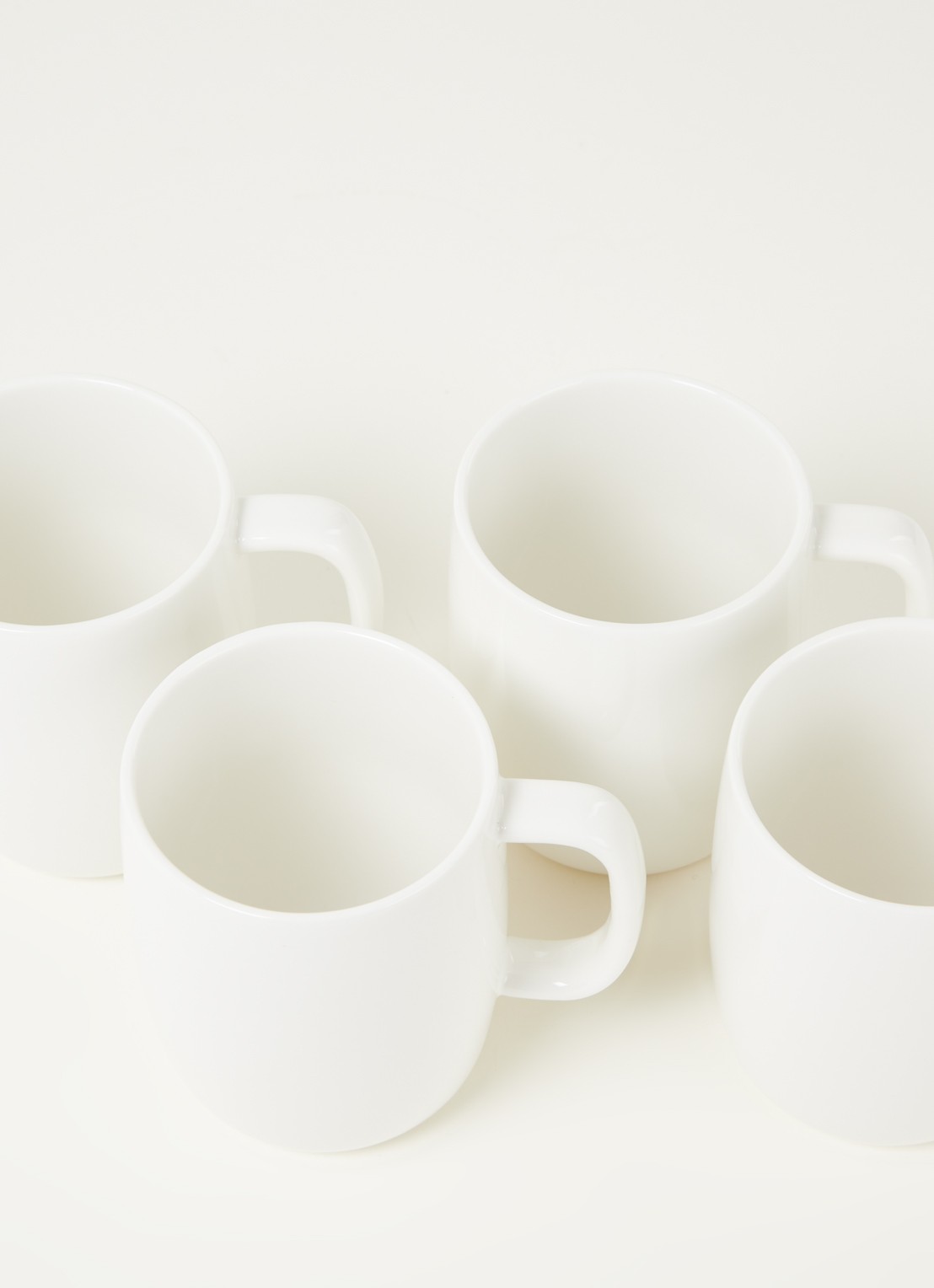 Serax Passe-Partout kopje 33 cl set van 4 - detail wit