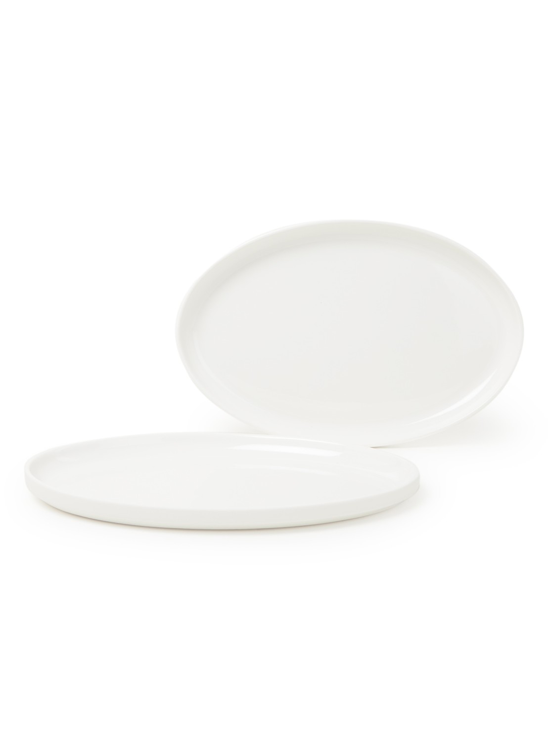 Serax Passe-partout serveerschaal 33 cm set van 2 - voorkant wit