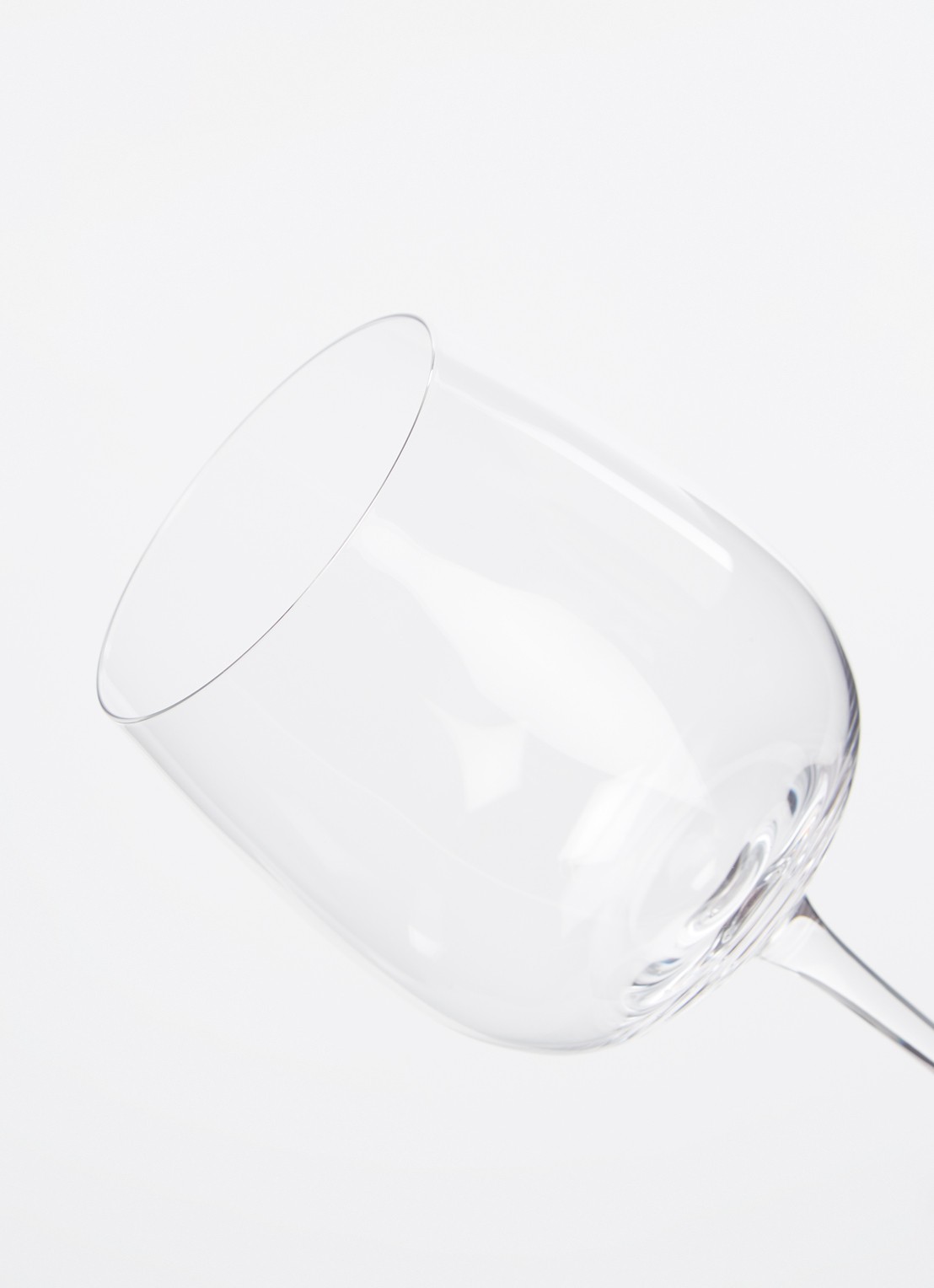Serax Passe-Partout witte wijnglas 40 cl set van 4 - detail transparant