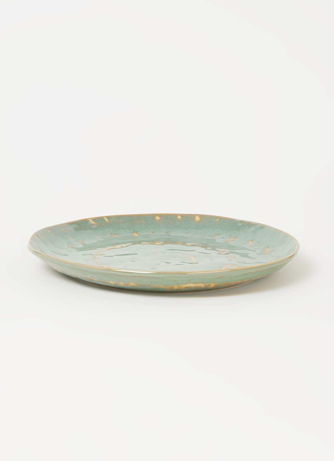 Serax Pure dinerbord 28 cm set van 2 - voorkant 2 zeegroen