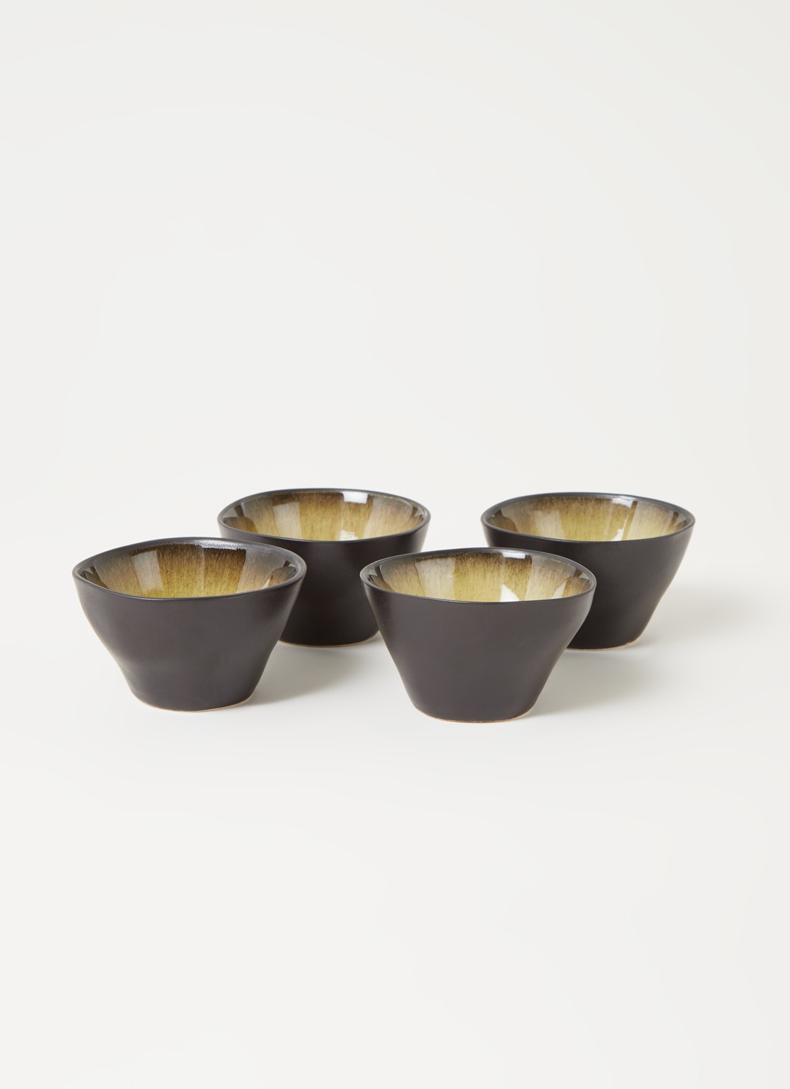Serax Pure dipschaal 7,5 cm set van 4 - voorkant 3 geel