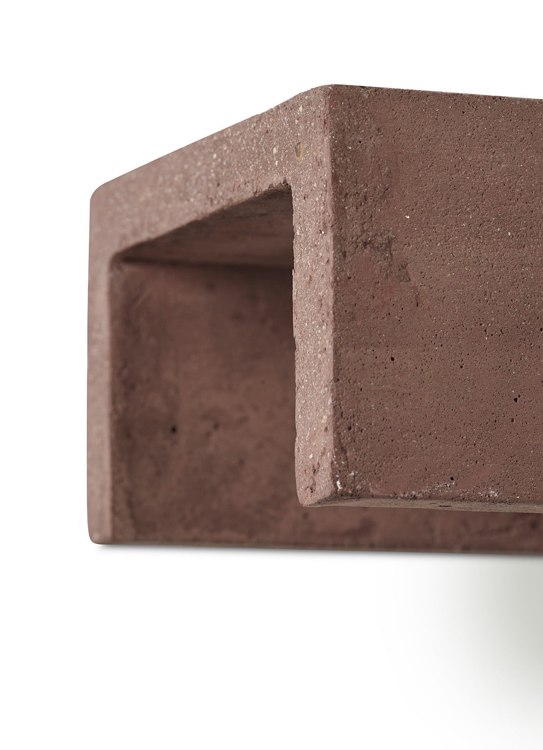 Serax Shape tafellamp 7,5 x 16 x 12 cm - detail 4 donkerrood