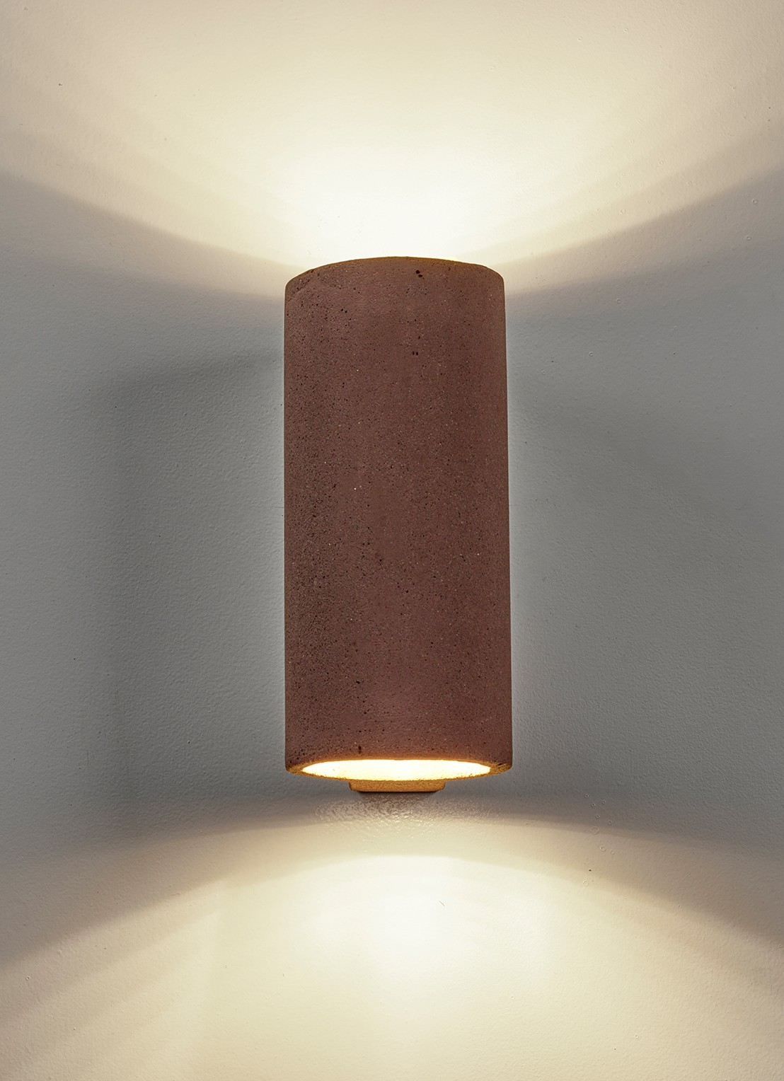 Serax Shape wandlamp 11,5 cm - detail 4 donkerrood