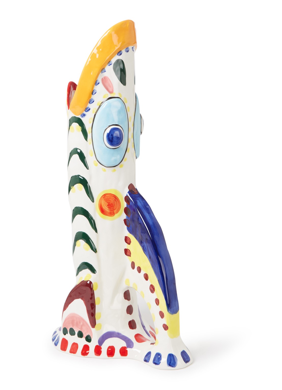 Serax Sicily vaas 52,5 cm - voorkant multicolor