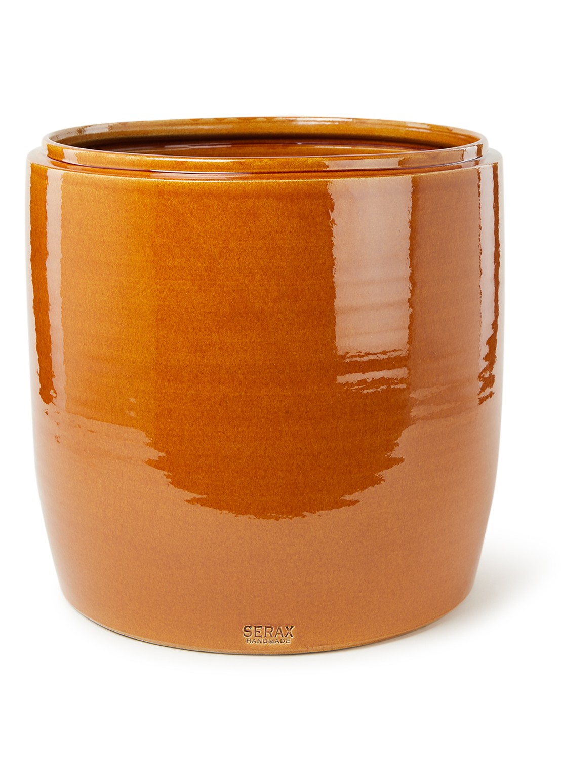 Serax Sierpot 38 cm  - voorkant donkeroranje