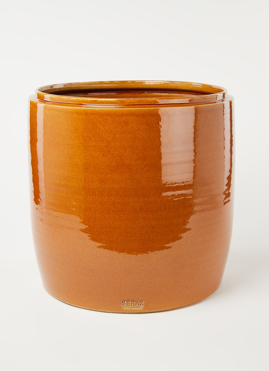 Serax Sierpot 38 cm  - voorkant 2 donkeroranje