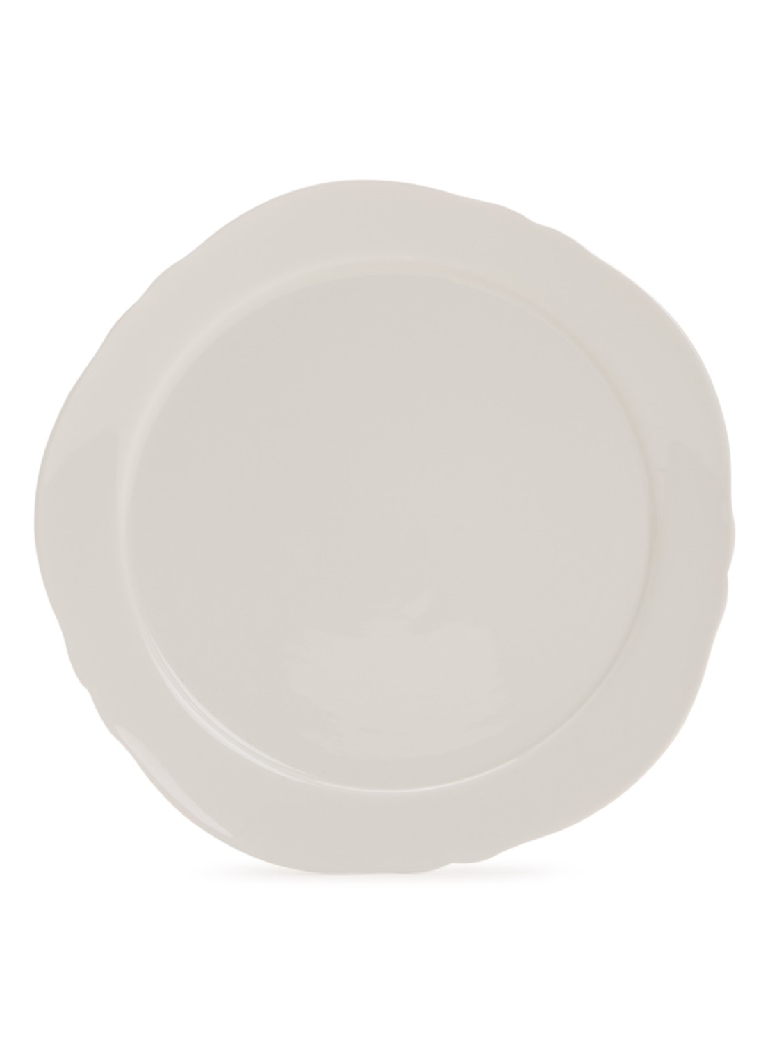 Serax Silhouette S ontbijtbord 20,5 cm - voorkant 3 wit