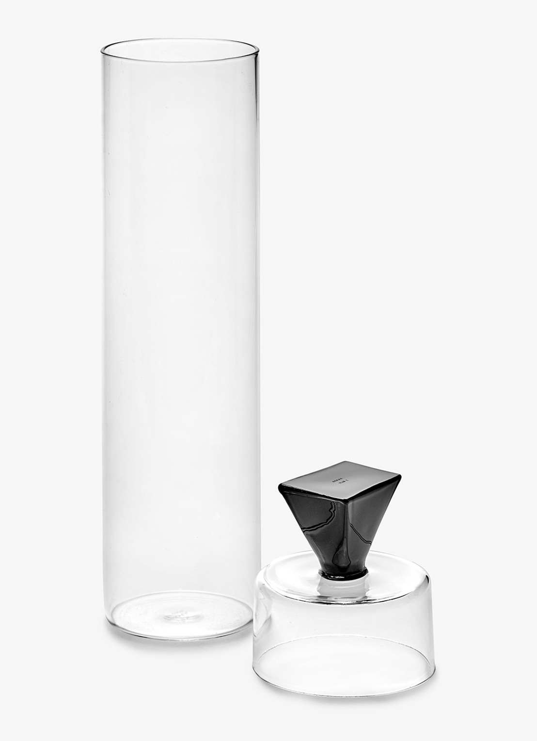 Serax Silos karaf 107 cl - voorkant 4 zwart