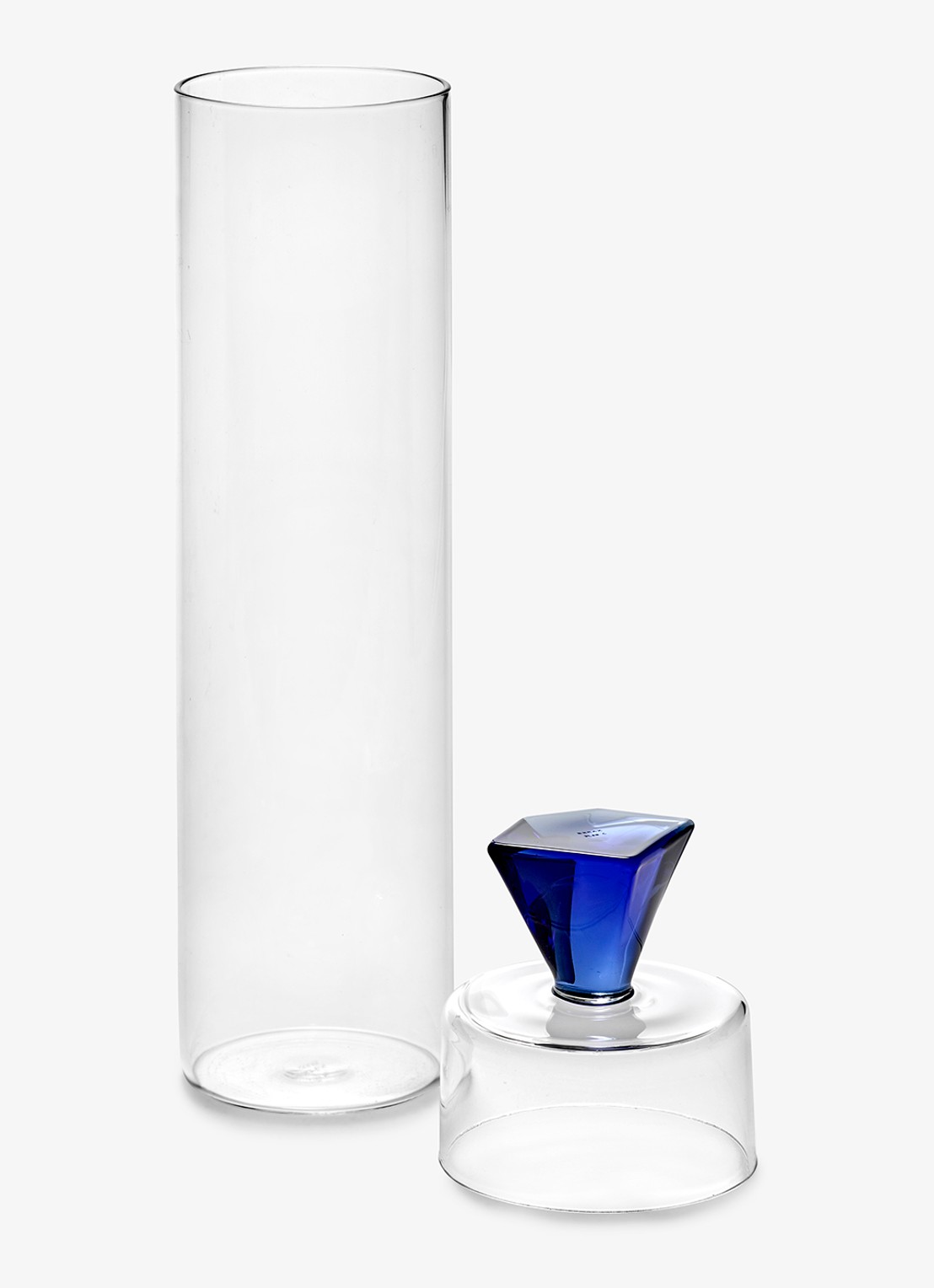 Serax Silos karaf 107 cl - voorkant 3 blauw