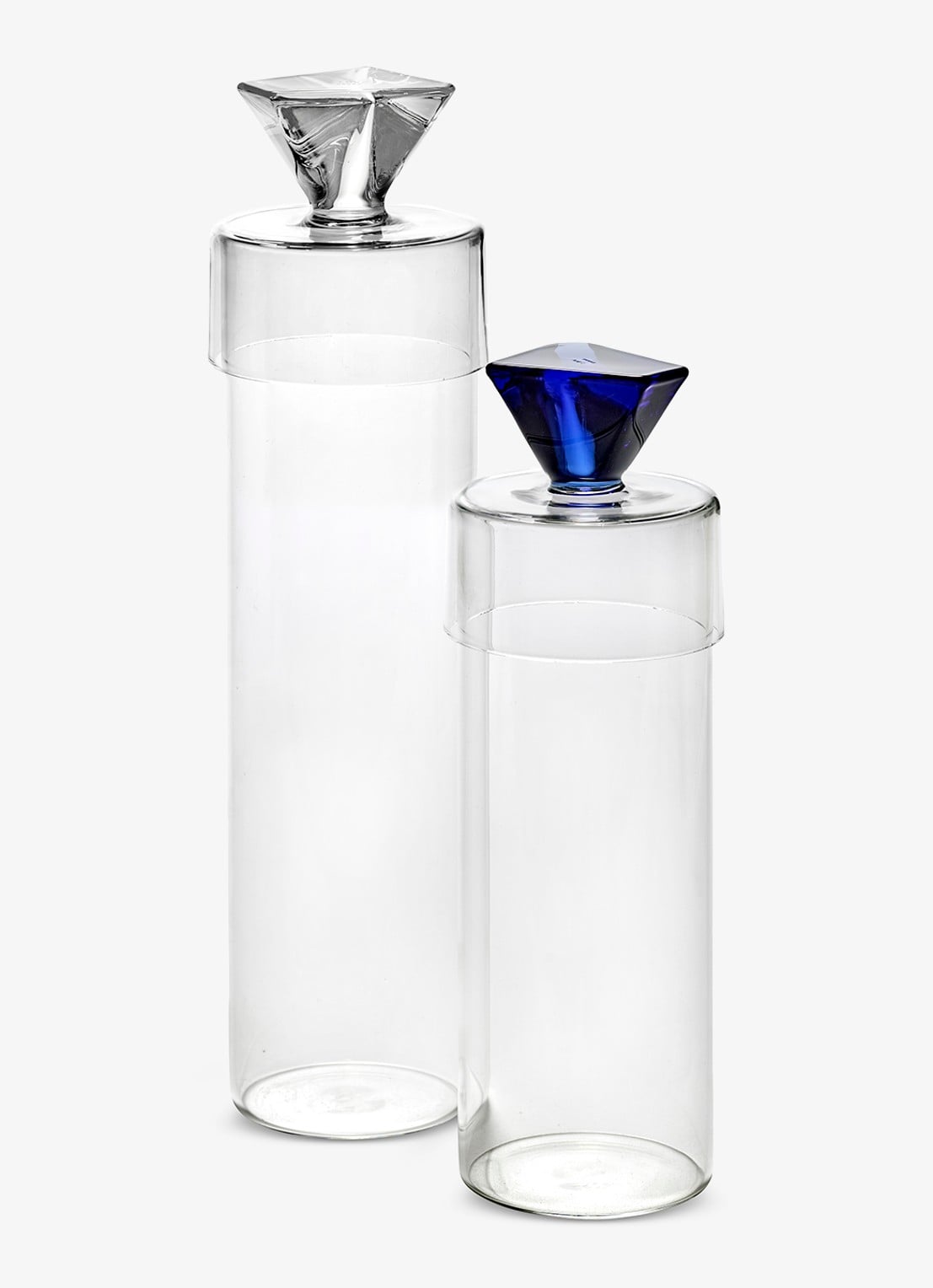 Serax Silos karaf 78 cl - detail blauw
