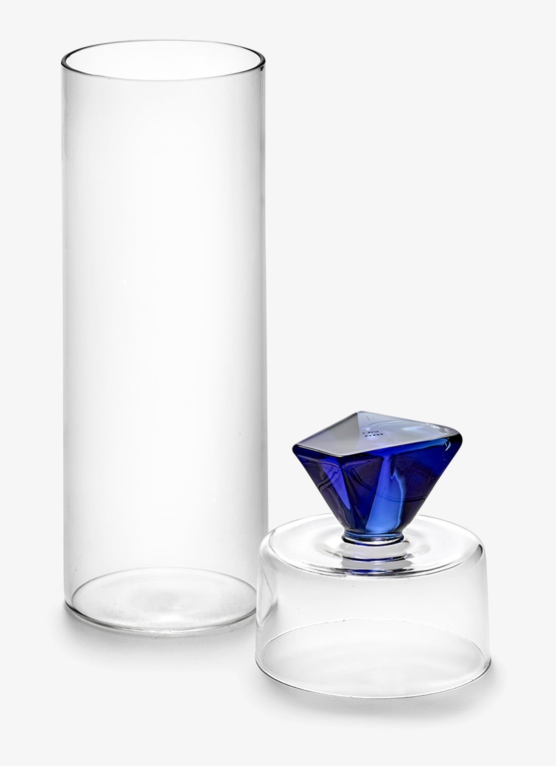 Serax Silos karaf 78 cl - voorkant 5 blauw