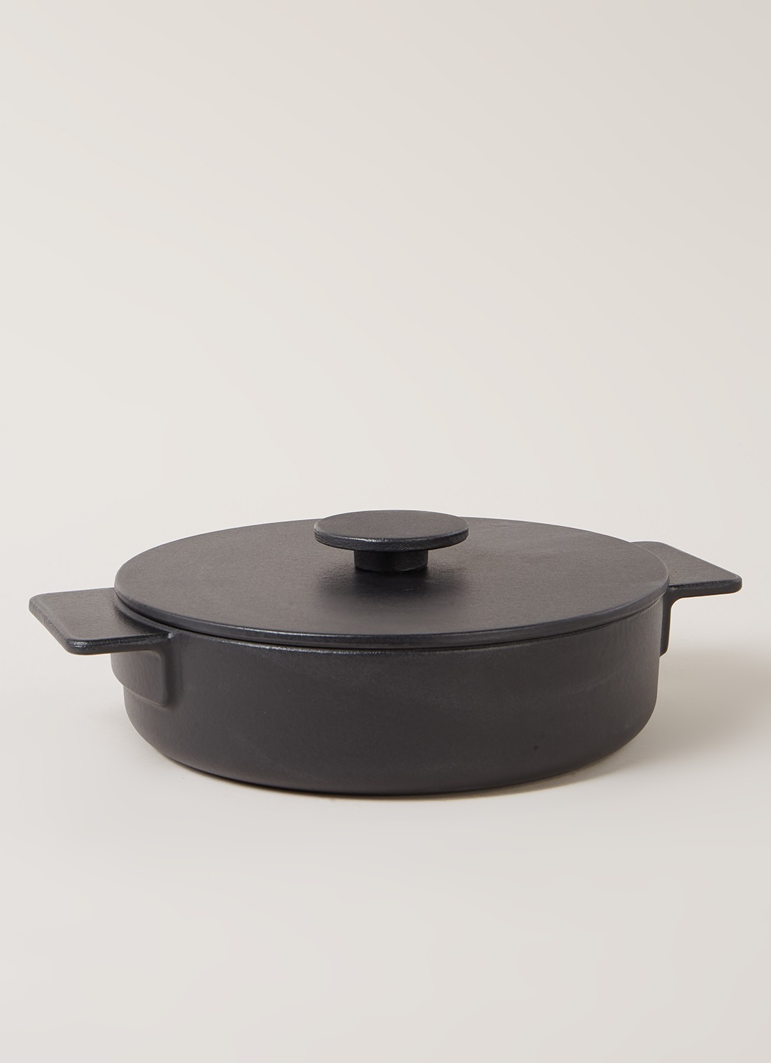Serax Surface by Sergio Herman braadpan Ø23 cm - voorkant 3 zwart