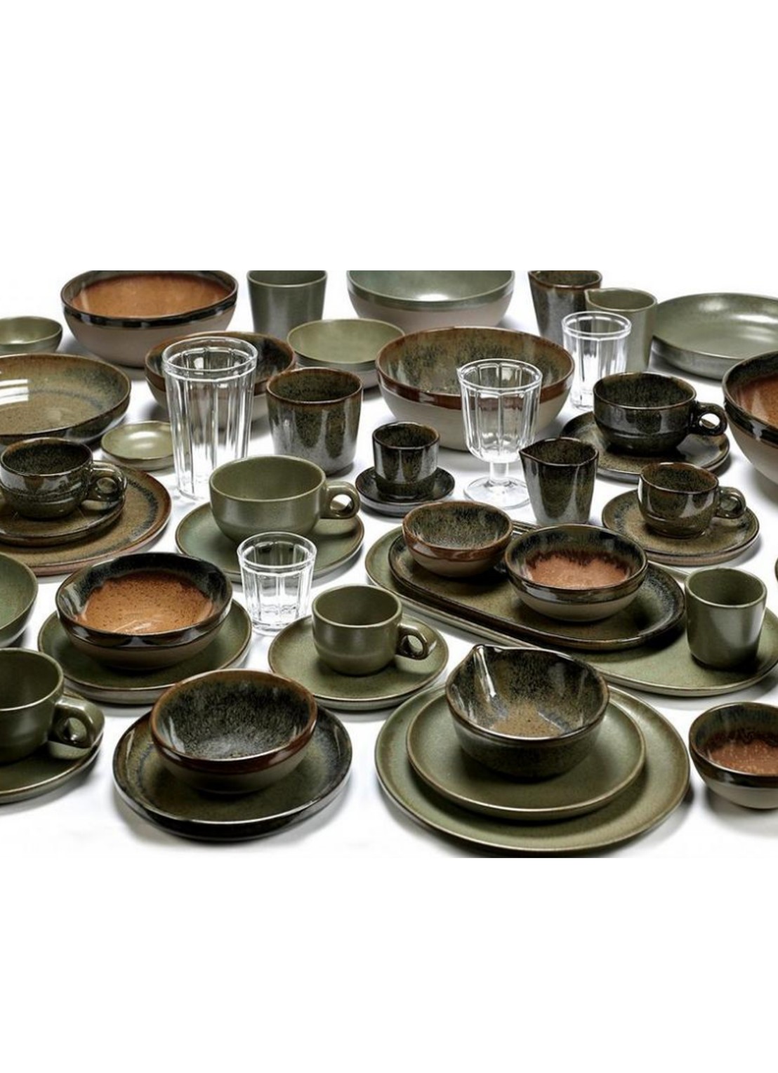 Serax Surface espressokopje 9 cl - voorkant 2 donkerblauw