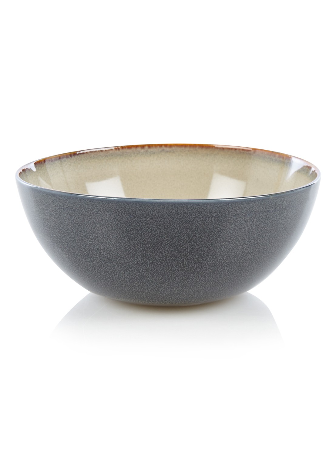 Serax Surface kom 13 cm - voorkant grijs