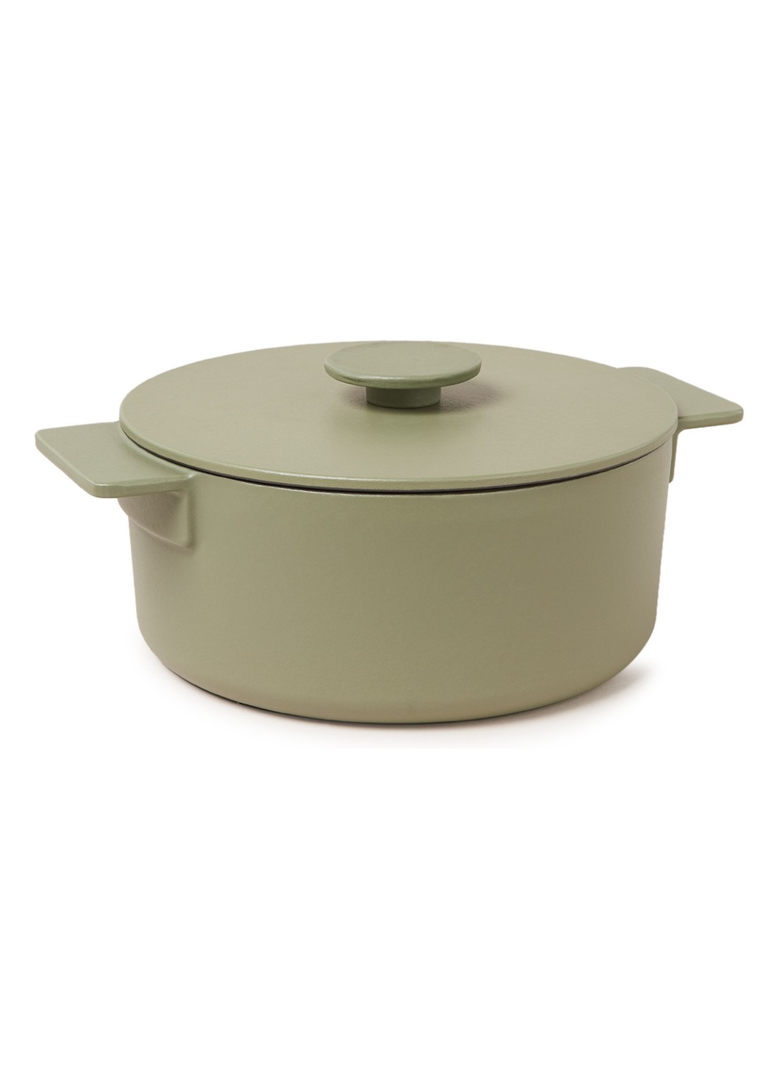 Serax Surface kookpan 23 cm - voorkant legergroen