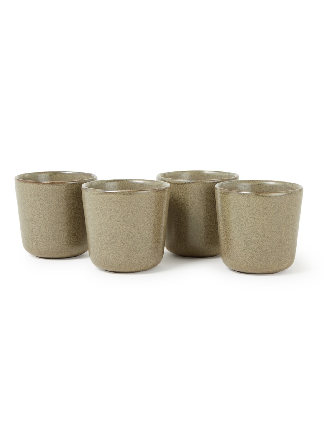 Serax Surface kopje 30 cl set van 4 - voorkant groen