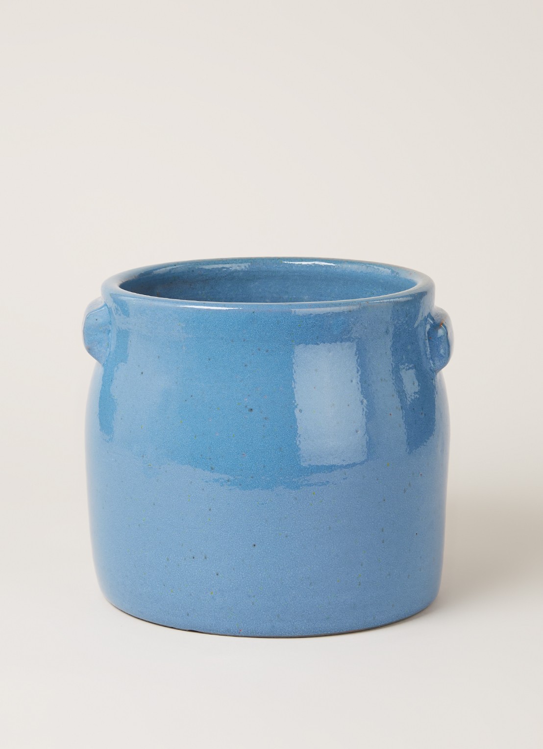 Serax Tabor S bloempot voor binnen Ø22 cm - voorkant 3 blauw