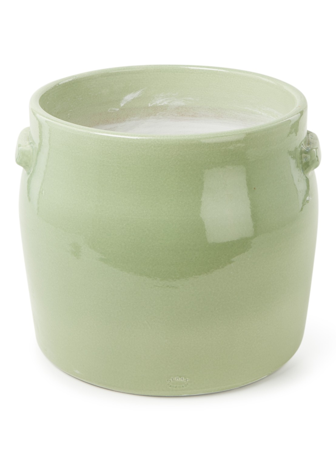 Serax Tabor sierpot 30 cm  - voorkant lindegroen
