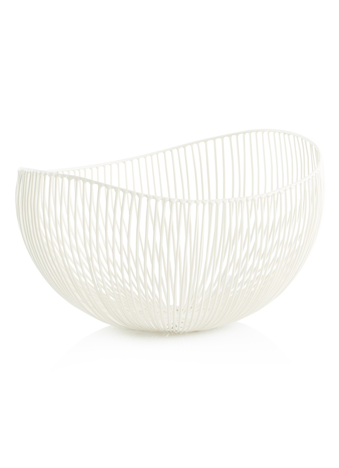 Serax Tale draadmand 31 cm - voorkant wit