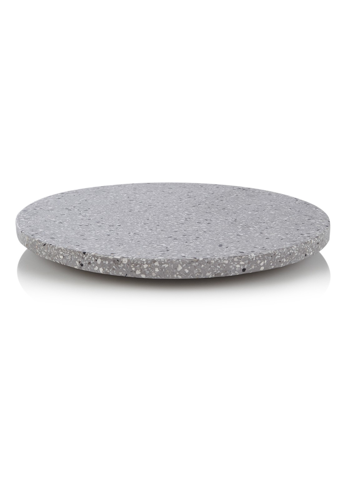 Serax Terrazzo dienblad 30 cm - voorkant grijs