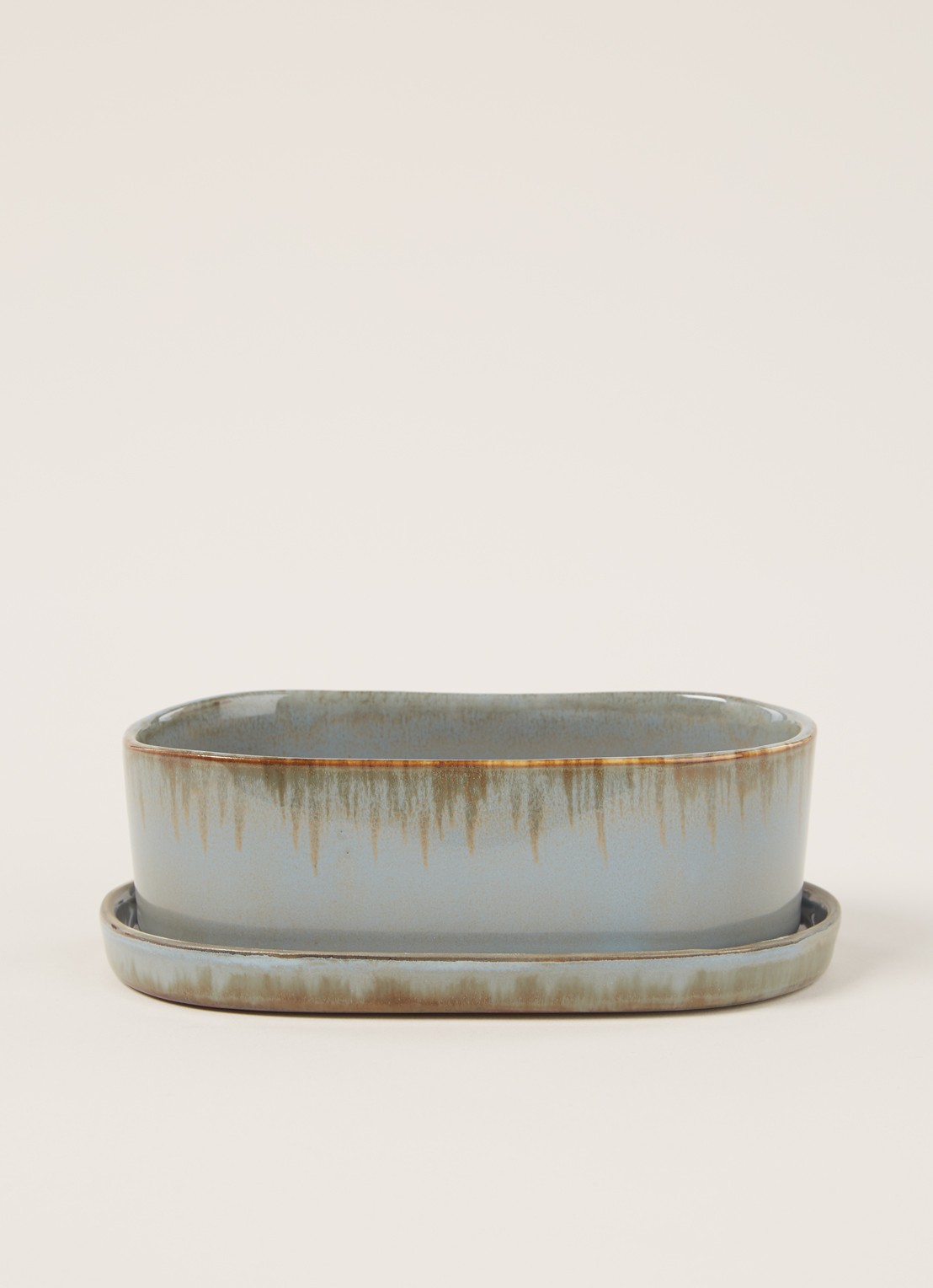 Serax Terres de Rêves botervloot 1,5 cm - voorkant 2 blauw