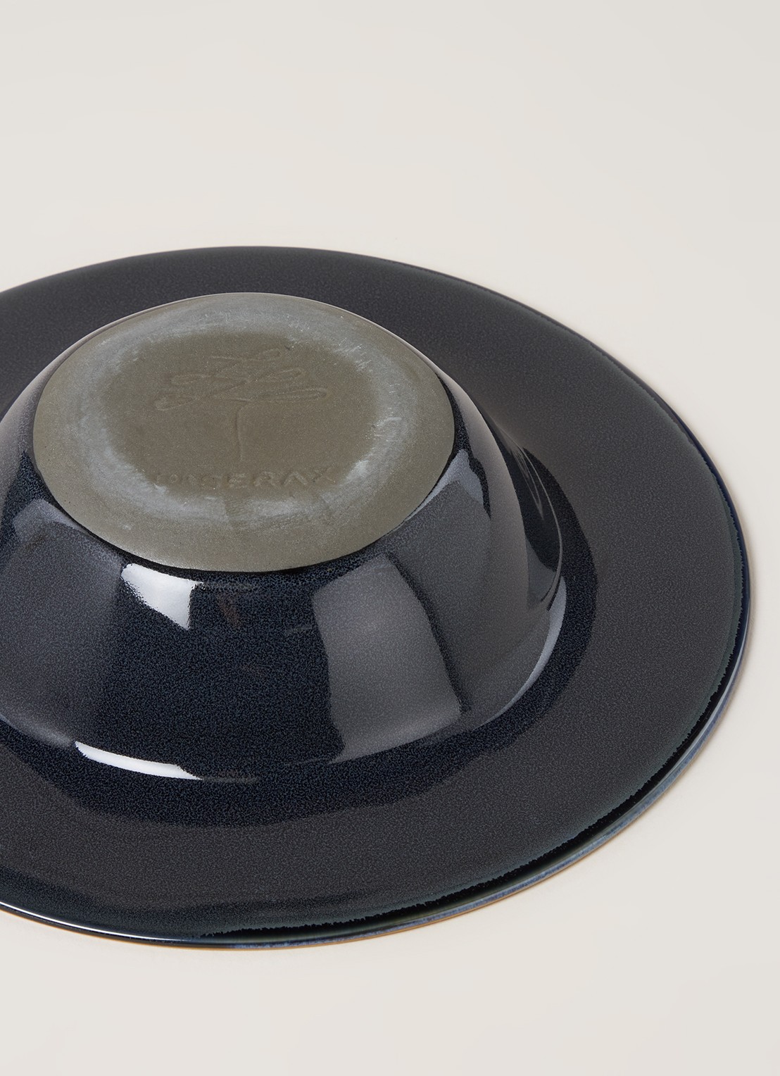 Serax Terres de Rêves diep bord 21,5 cm  - detail 3 blauwgrijs