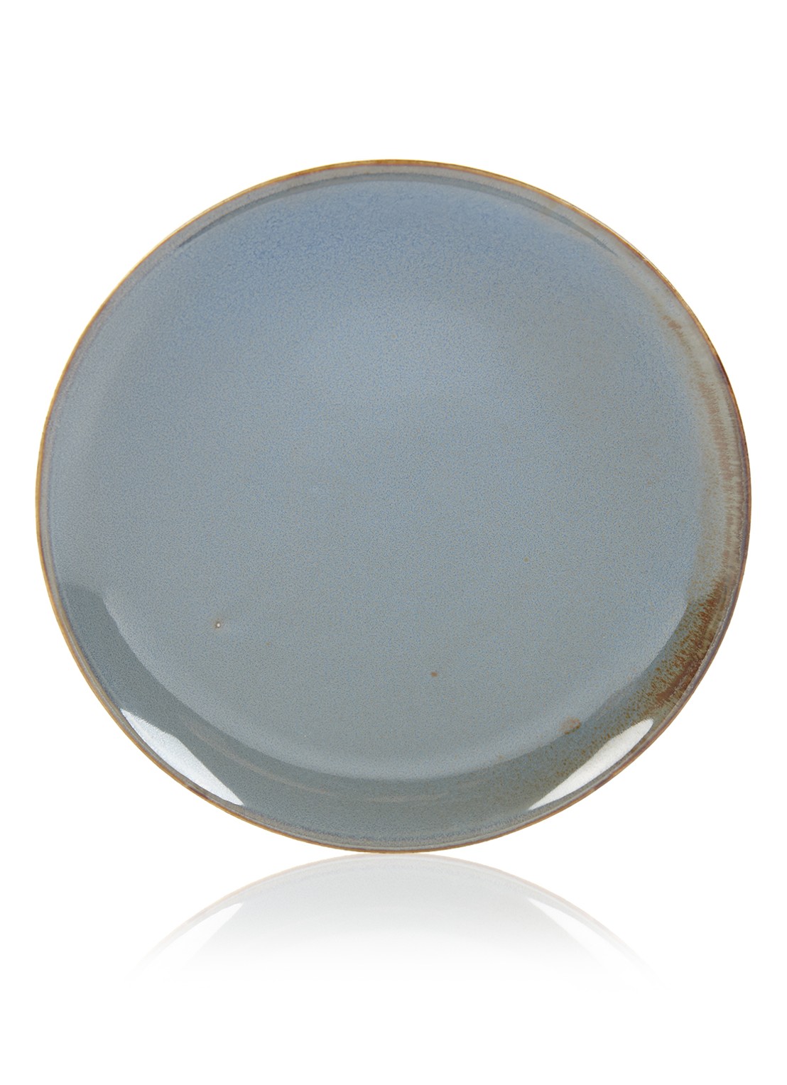Serax Terres de Rêves gebaksbordje 13 cm - voorkant blauwgrijs