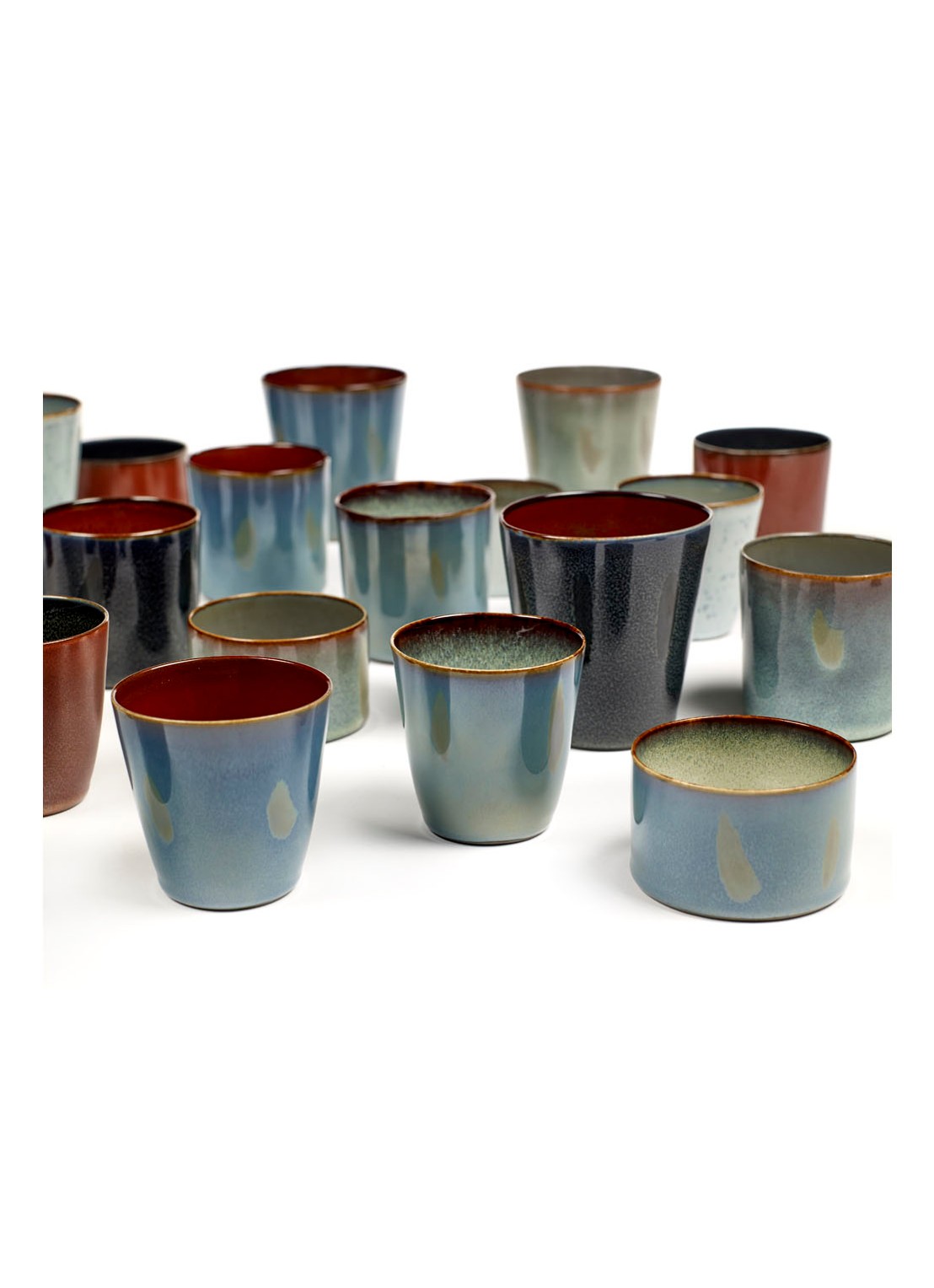 Serax Terres de Rêves koffiekopje 30 cl - voorkant 2 blauw