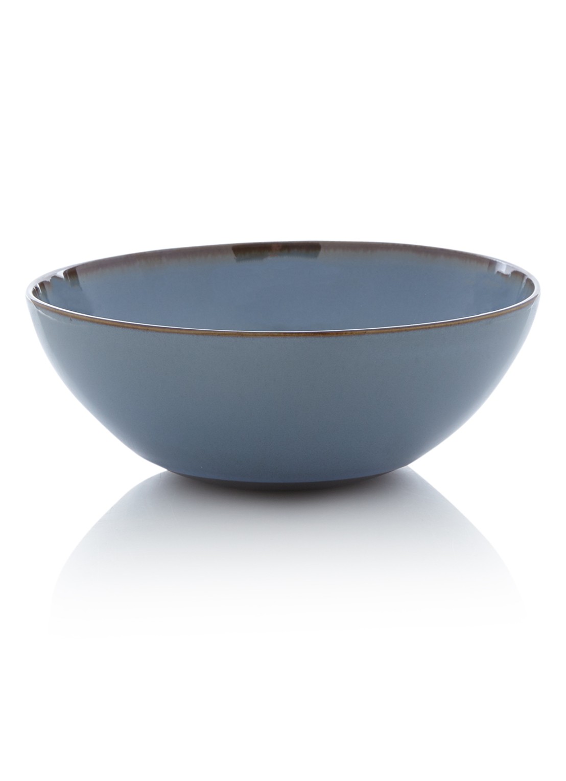 Serax Terres de Rêves kom 18 cm - voorkant blauwgrijs