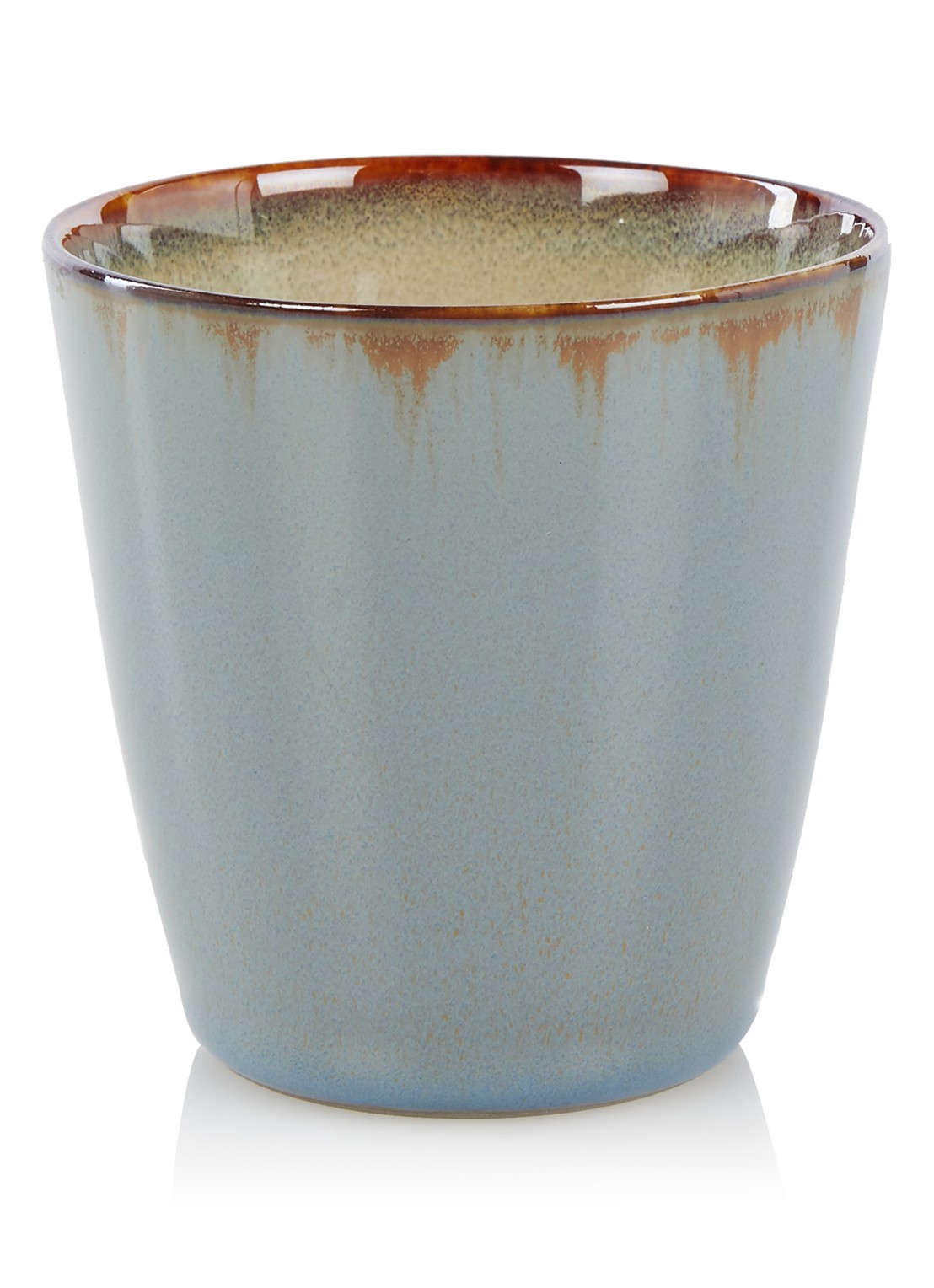 Serax Terres de Rêves kopje 12 cl - voorkant blauwgrijs