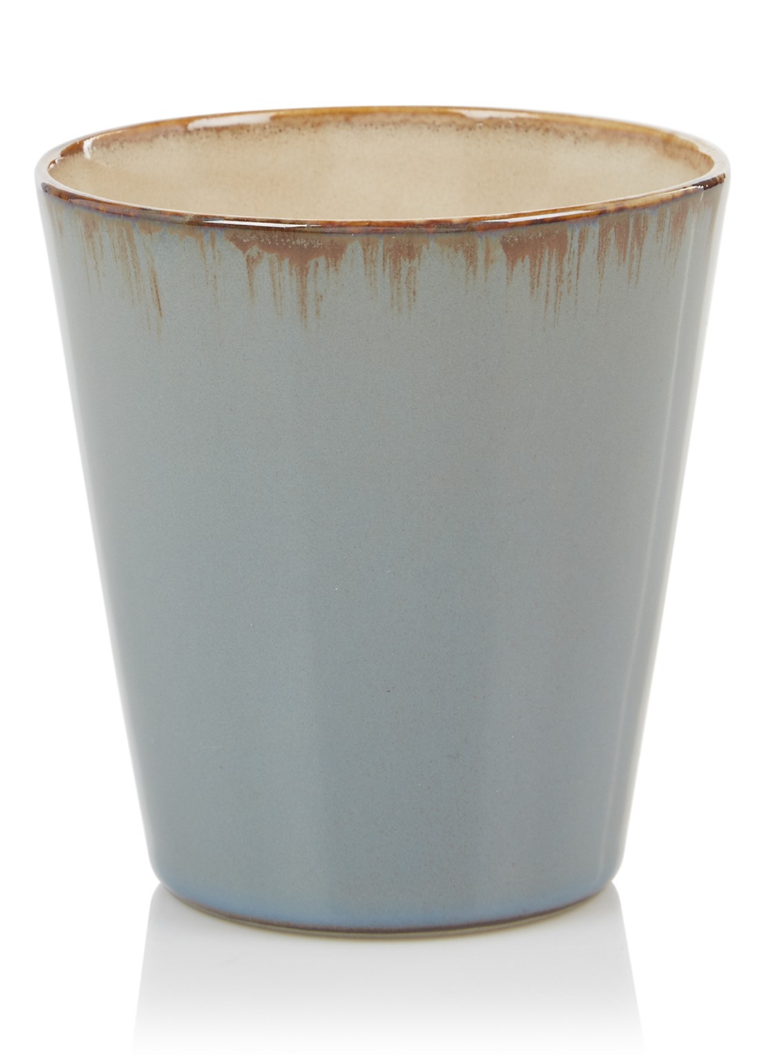 Serax Terres de Rêves kopje 30 cl - voorkant blauwgrijs