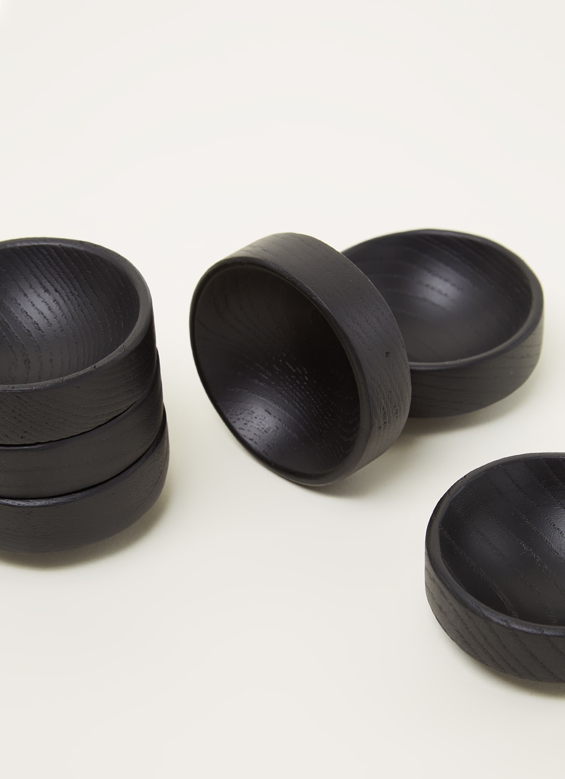 Serax Theetip 6 cm set van 6 - detail 3 zwart