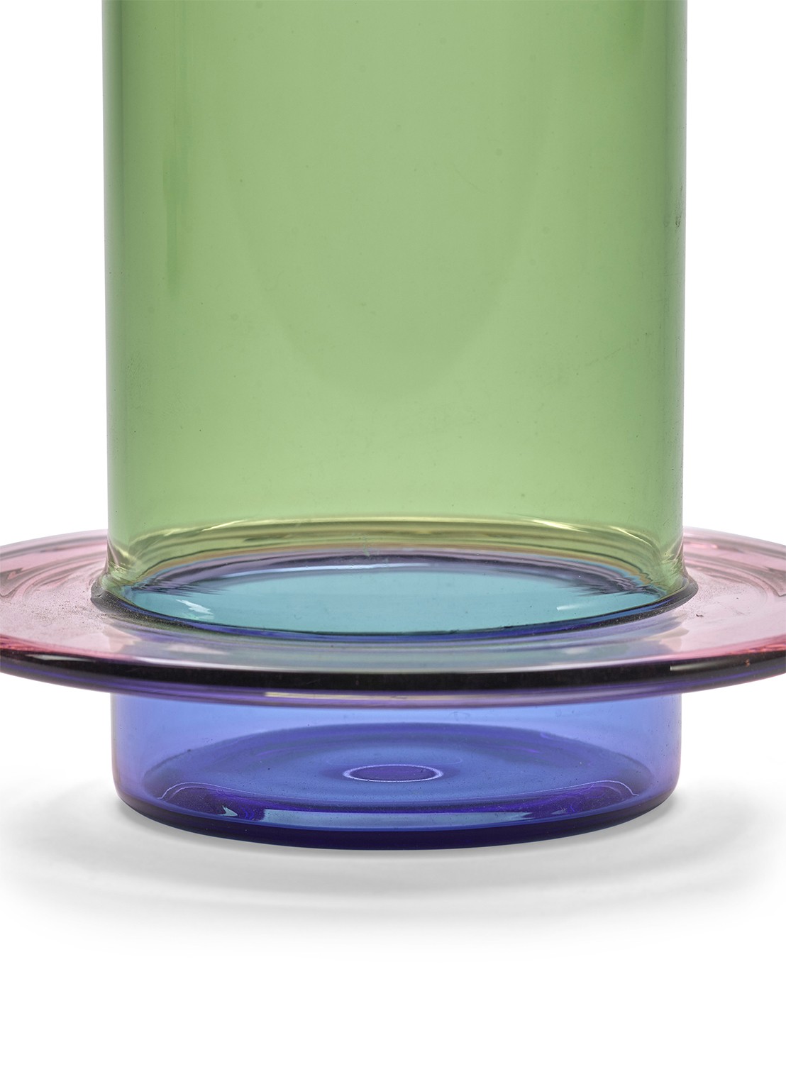 Serax Vaas van borosilicaatglas L 32.5 cm - achterkant 5 multicolor