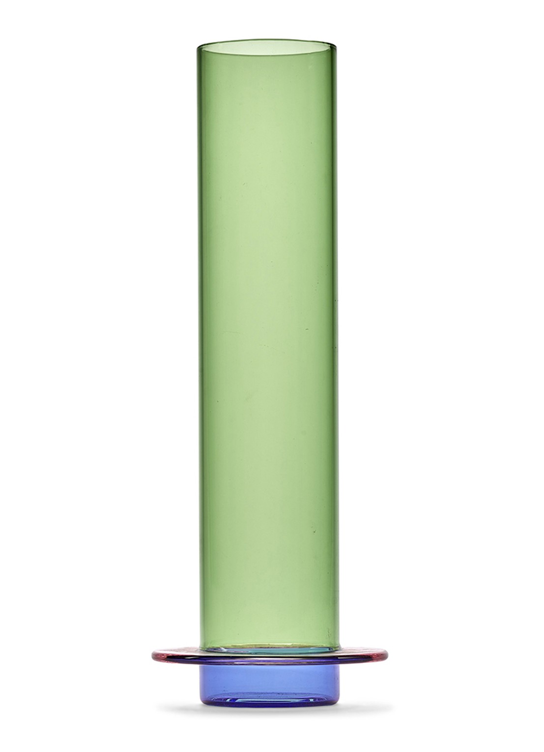 Serax Vaas van borosilicaatglas L 32.5 cm - voorkant 2 multicolor