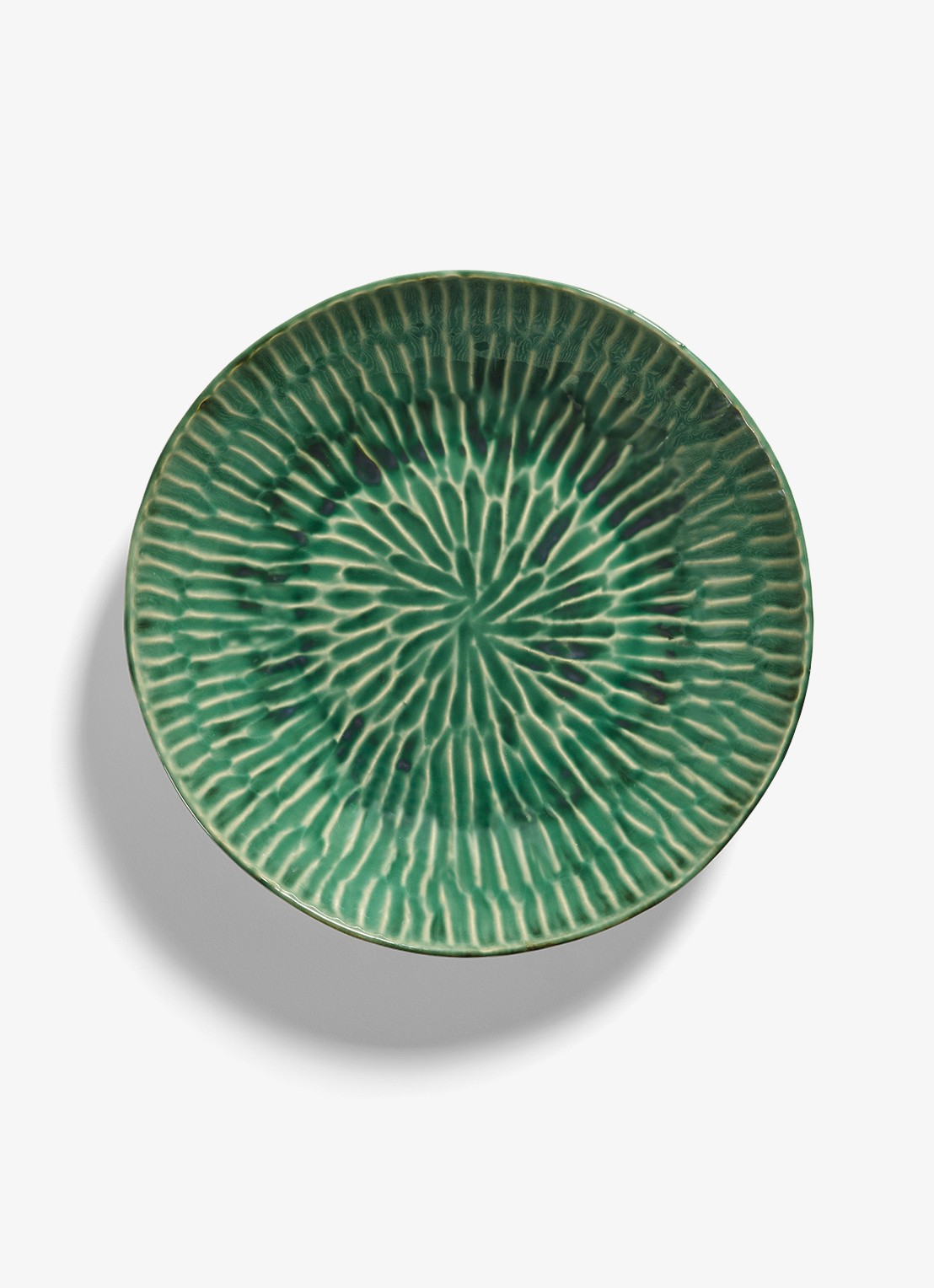 Serax Verde Lanza diep bord 22 cm - detail 3 groen