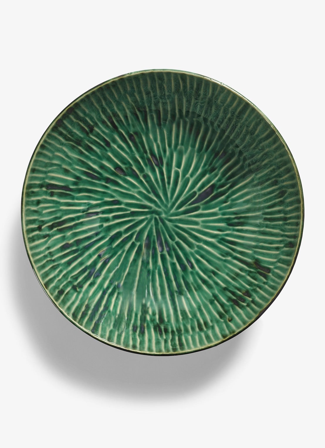 Serax Verde Lanza saladeschaal 30 cm - detail groen