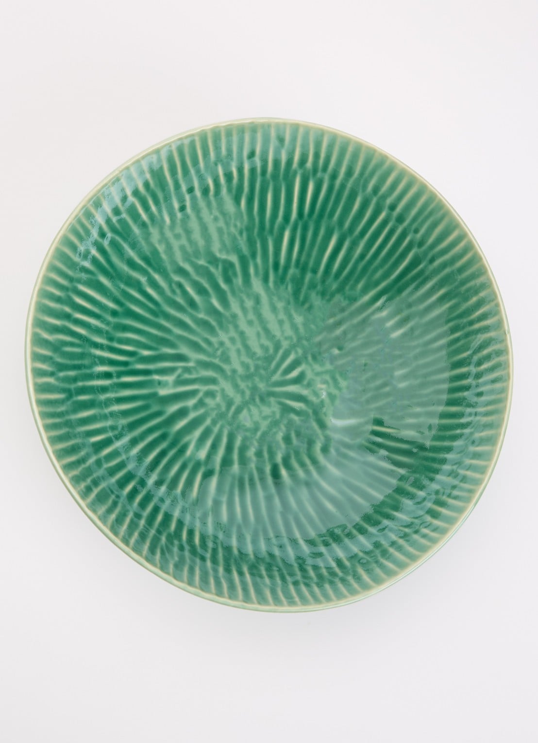 Serax Verde Lanza saladeschaal 30 cm - voorkant 7 groen