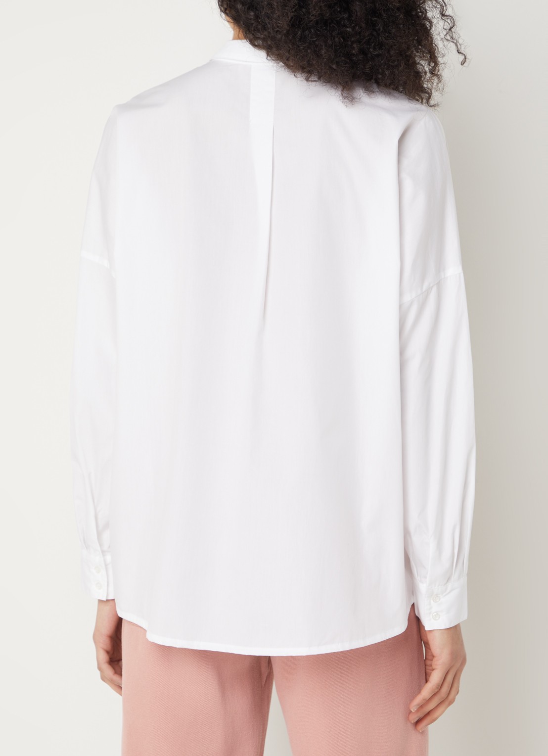 Sessùn Maemi blouse van katoen - achterkant 2 wit