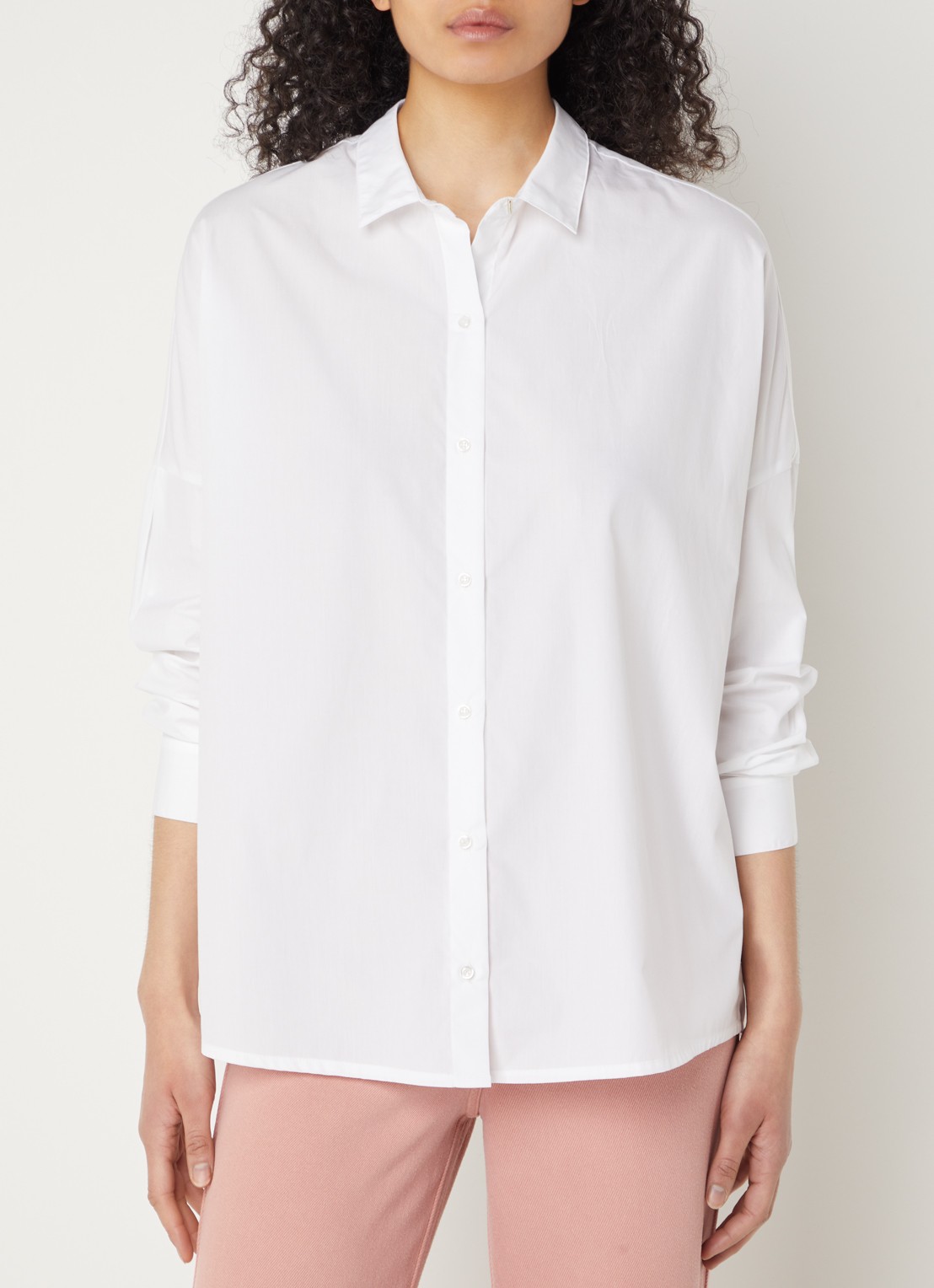 Sessùn Maemi blouse van katoen - detail wit