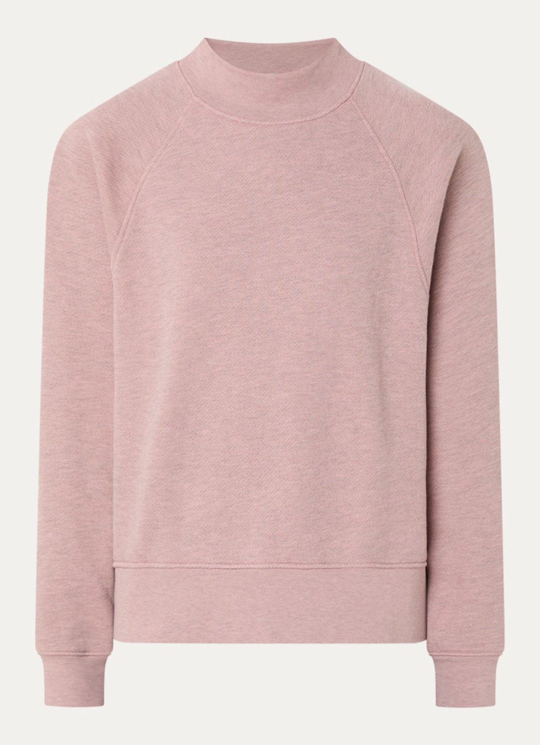 Sessùn Oliveira sweater met opstaande kraag - voorkant 3 roze