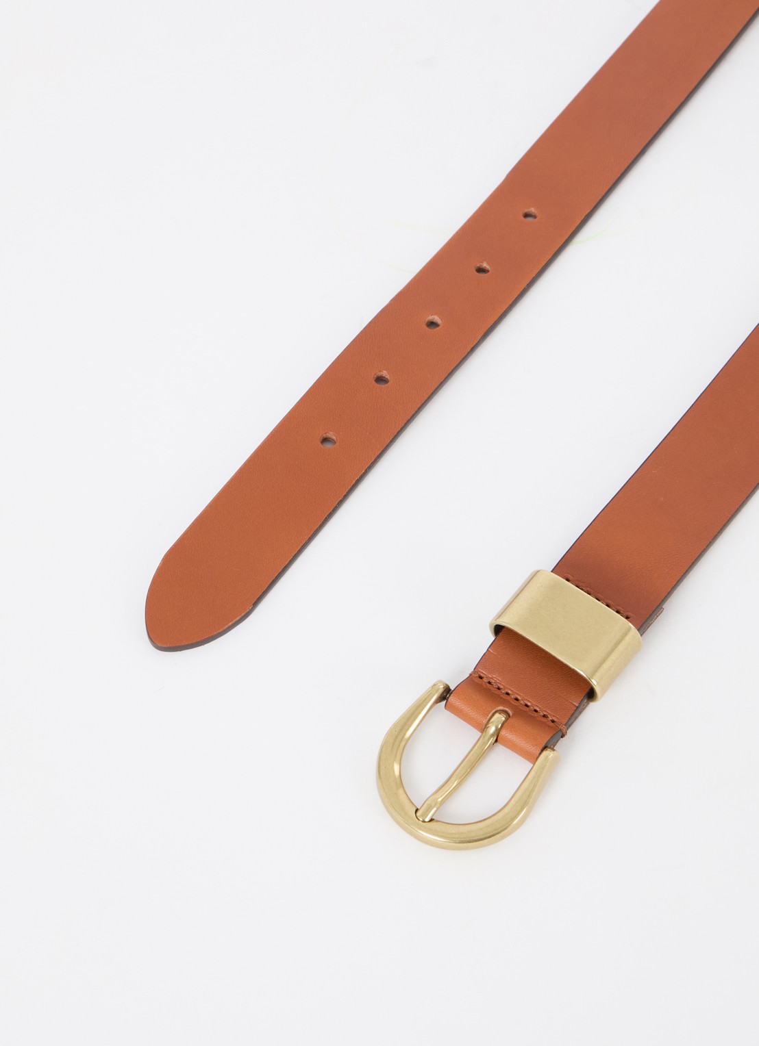 Sessùn Riem van leer - detail cognac