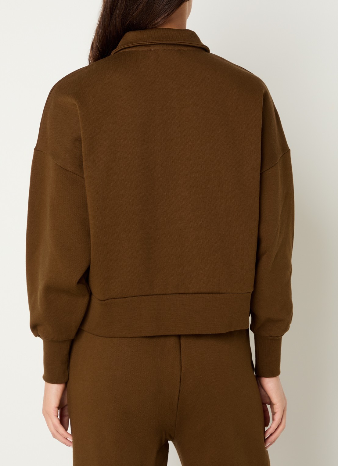 Sessùn Sweater met polokraag - achterkant 4 bruin