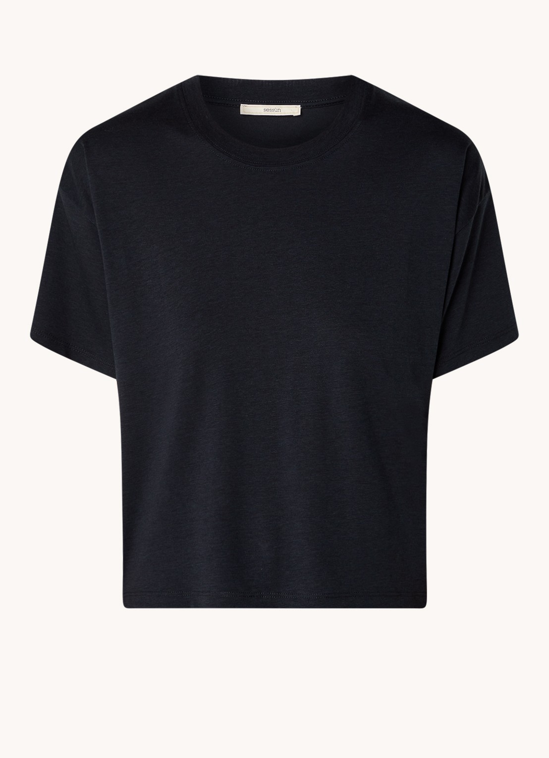 Sessùn Too T-shirt  - voorkant 3 zwart