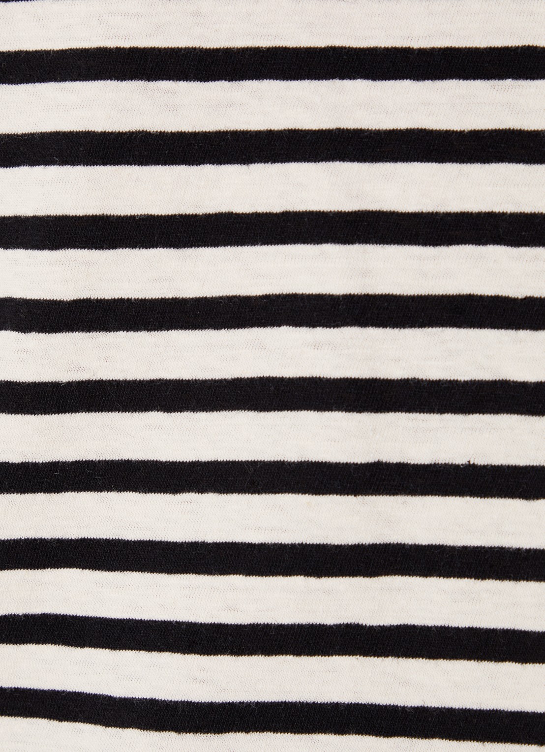 Sessùn Tooli T-shirt in linnenblend met streepprint - detail 2 zwart