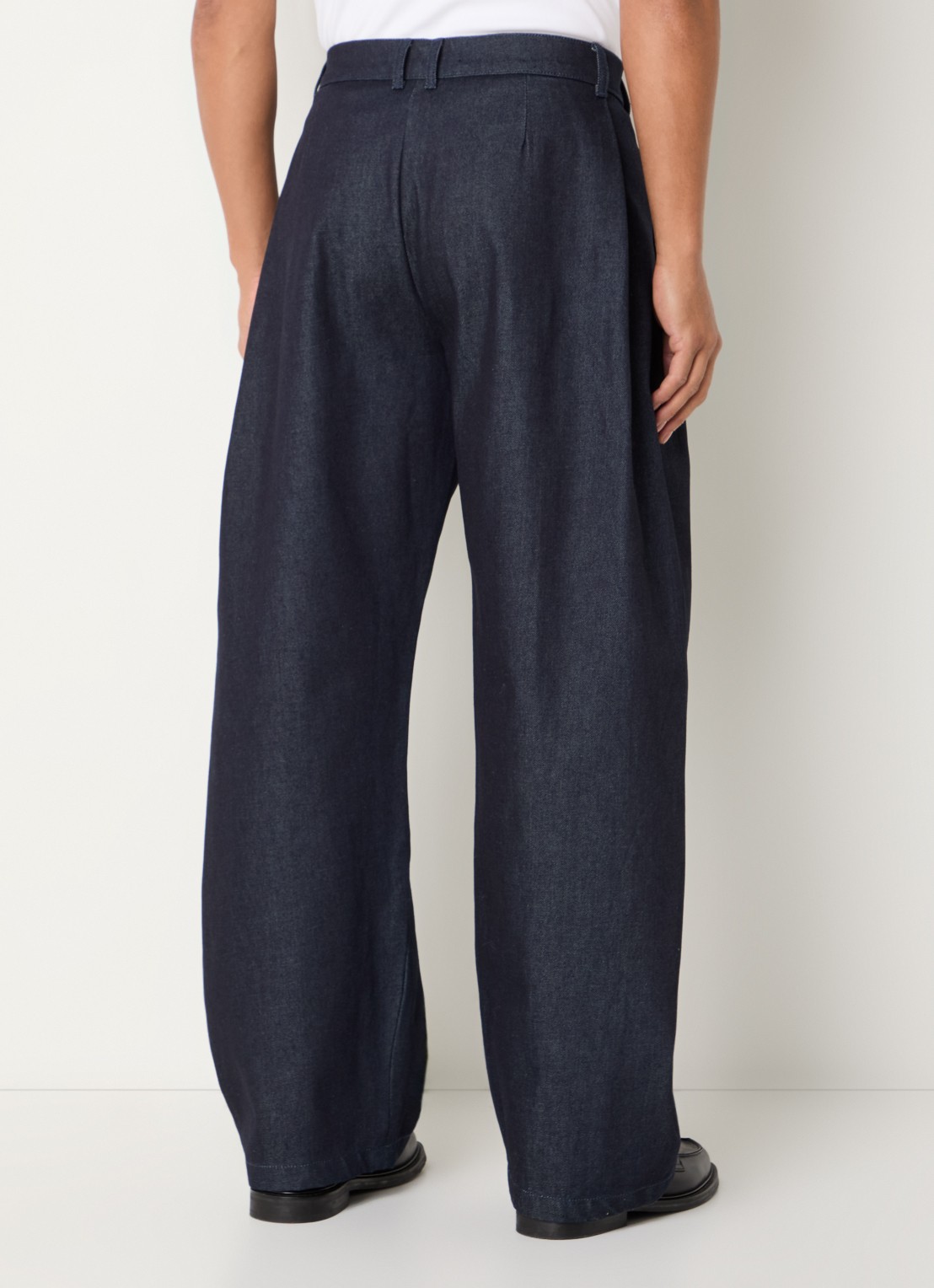 Seventh 440 tapered jeans met donkere wassing - achterkant 5 indigo