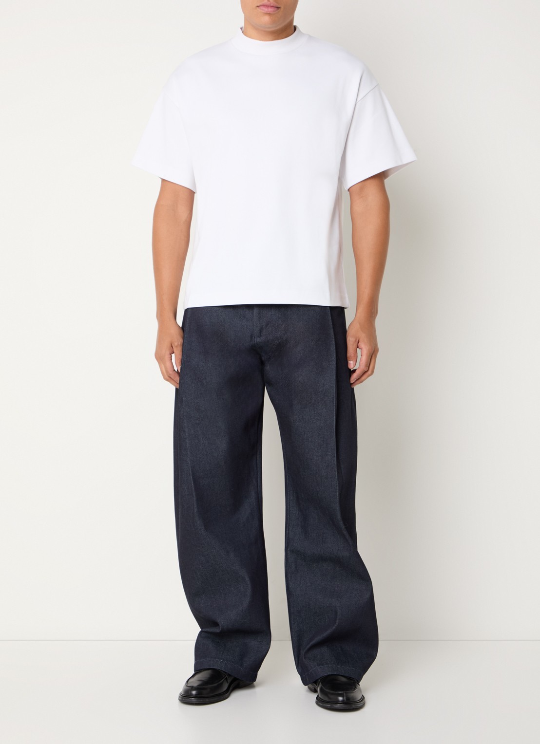 Seventh 440 tapered jeans met donkere wassing - voorkant 2 indigo