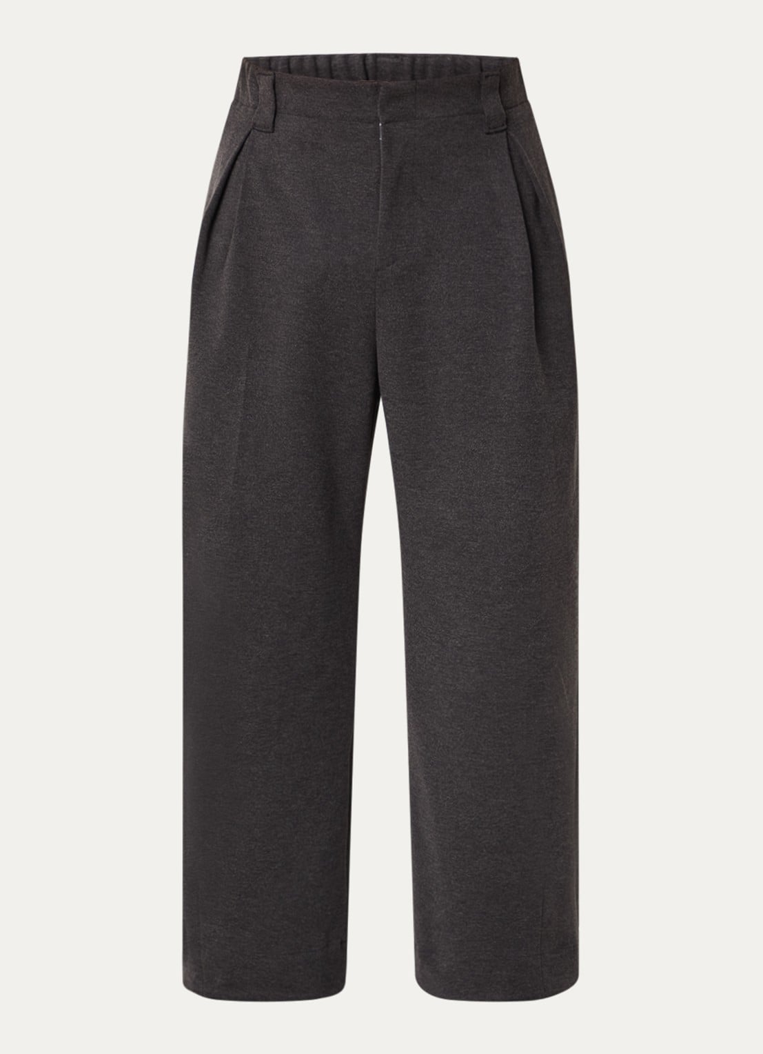 Seventh Loose fit pantalon met steekzakken - voorkant 4 antraciet